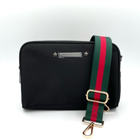 🆕 Gucci Guilty Beauty Cosmetic Case to Crossbody Bag Purse, Black, New Handbag - Picture 10 of 10